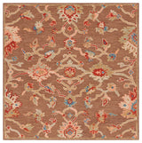 Safavieh Metro Met327T Dark Brown/Beige Rug.
