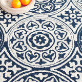 Safavieh Metro Met377M Blue/Ivory Rug.