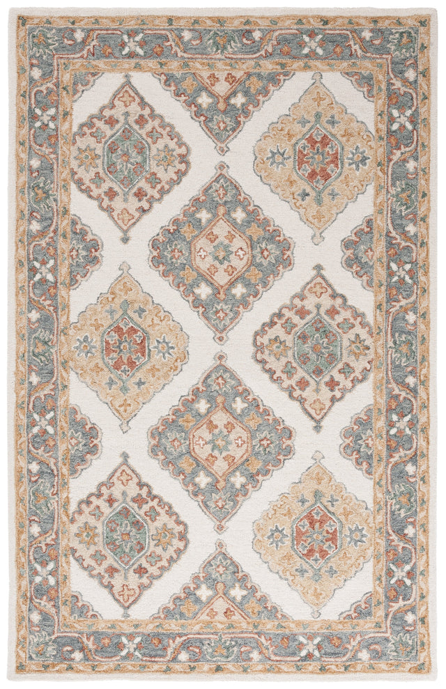 Safavieh Metro Met378A Ivory/Grey Rug.