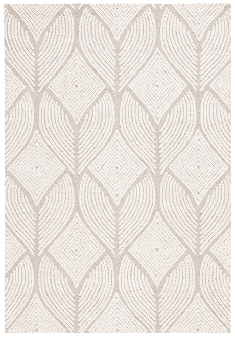 Safavieh Metro Met425B Beige/Grey Rug.