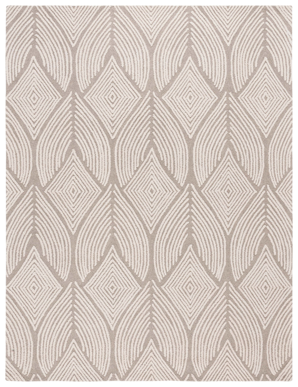 Safavieh Metro Met425B Beige/Grey Rug.