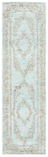 Safavieh Metro Met575L Light Blue/Green Rug.