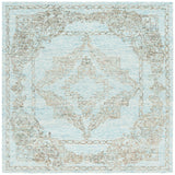 Safavieh Metro Met575L Light Blue/Green Rug.