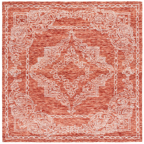 Safavieh Metro Met575P Rust/Ivory Rug.