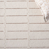 Safavieh Metro Met626A Ivory/Brown Rug.