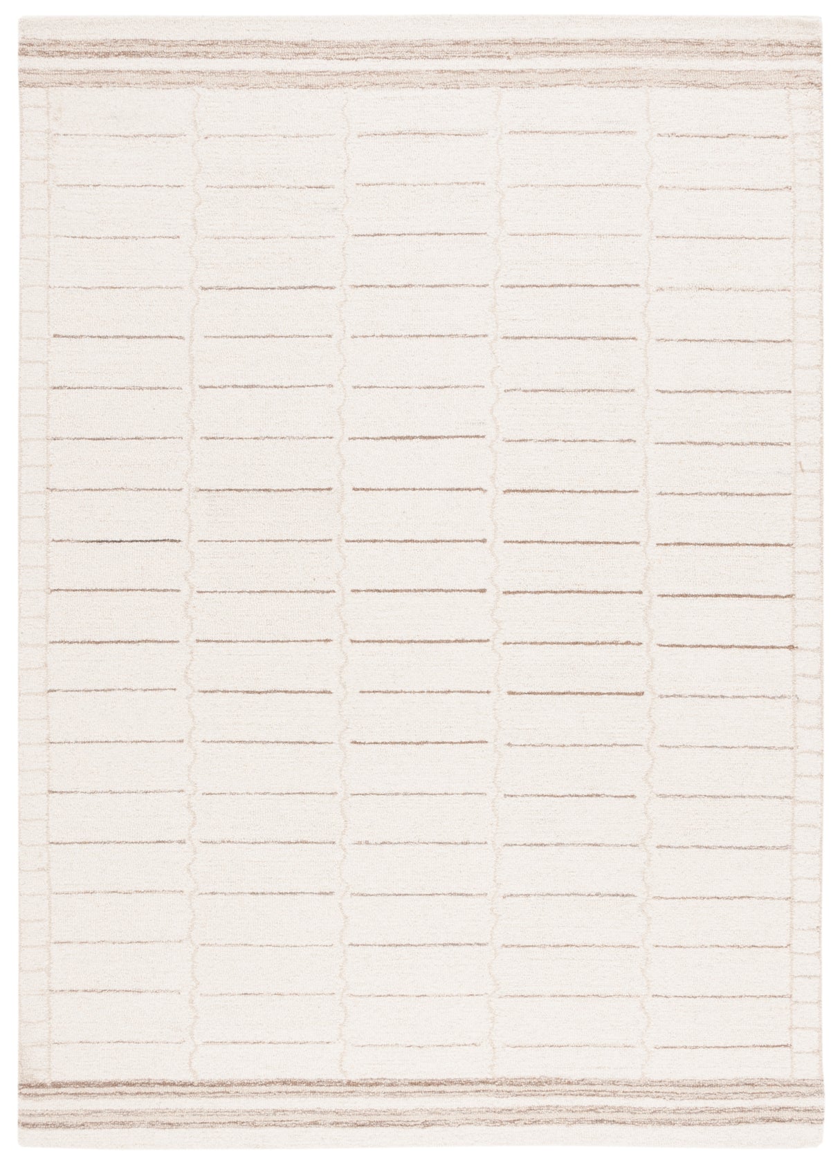 Safavieh Metro Met626A Ivory/Brown Rug.