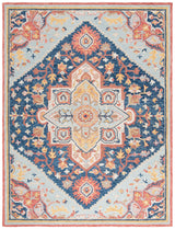 Safavieh Metro Met727N Navy/Red Rug.