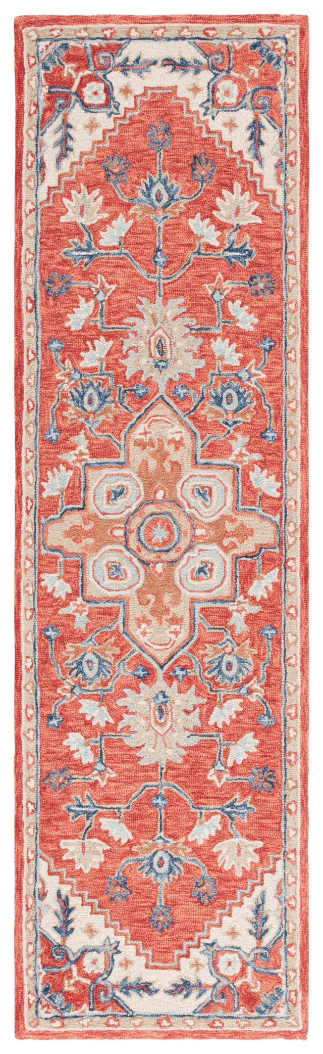 Safavieh Metro Met728Q Red/Beige Rug.