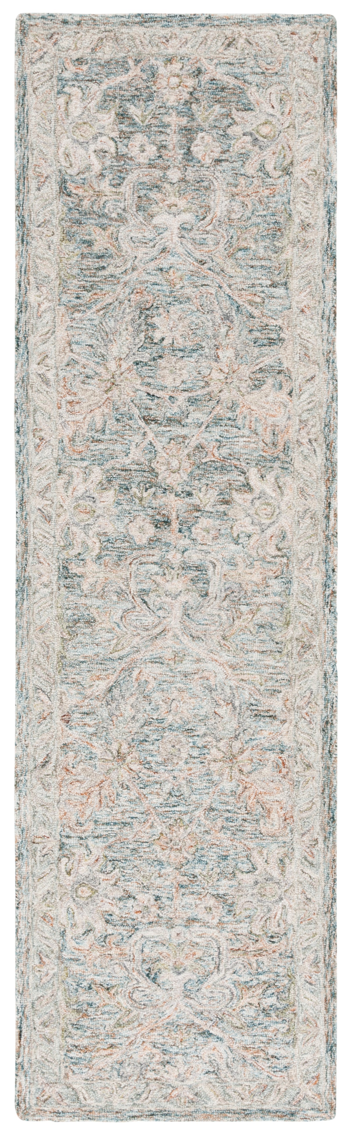 Safavieh Metro Met752J Teal/Green Rug.