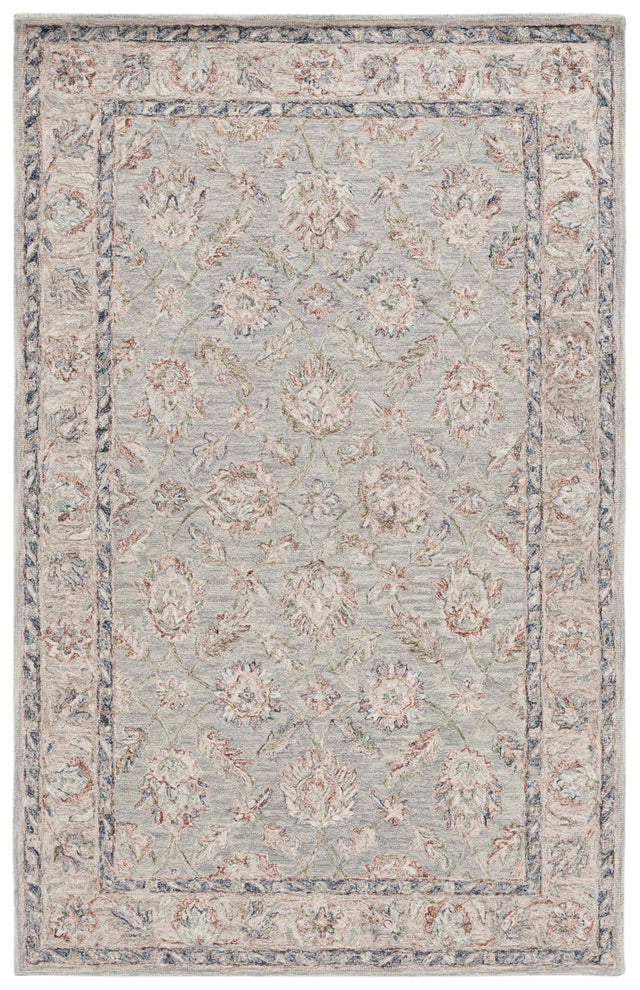 Safavieh Metro Met754F Grey/Rust Rug.