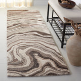 Safavieh Metro Met777T Brown/Ivory Rug.