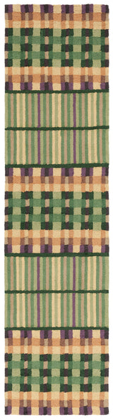 Safavieh Metro Met852Y Green/Gold Rug.