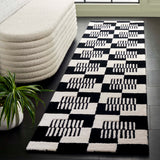 Safavieh Metro Met869Z Black/Ivory Rug.