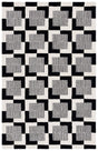 Safavieh Metro Met869Z Black/Ivory Rug.
