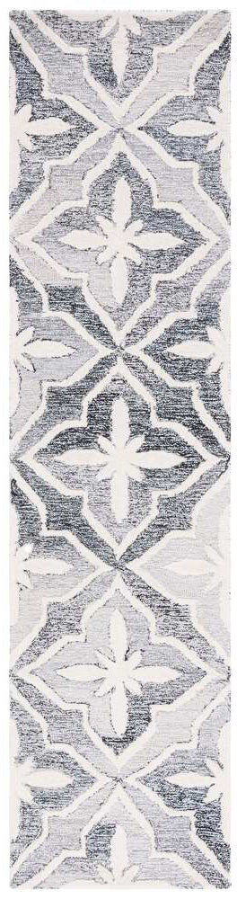 Safavieh Metro Met872Z Black/Ivory Area Rug