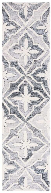 Safavieh Metro Met872Z Black/Ivory Area Rug