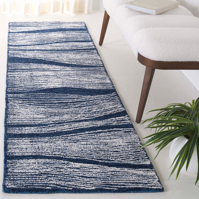 Safavieh Metro Met995N Navy/Ivory Area Rug