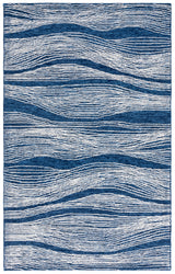 Safavieh Metro Met995N Navy/Ivory Rug.