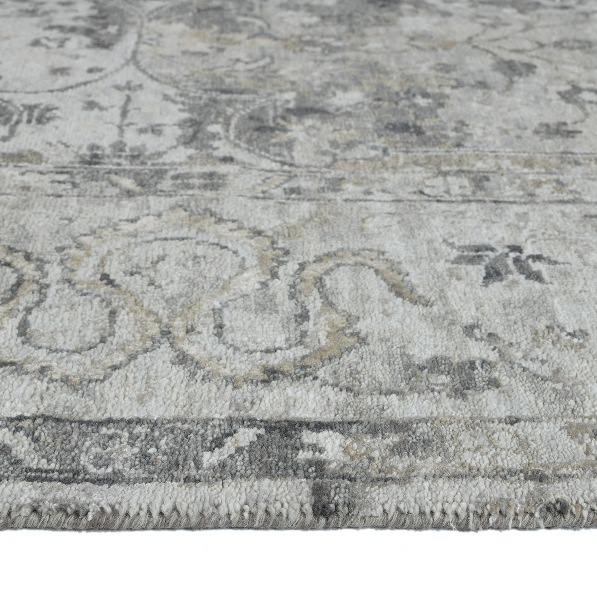Amer Morgan MGN-1 Pearl area rug - profile view