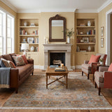 Amer Milano MIL-4 Coral / Coral area rug - lifestyle view