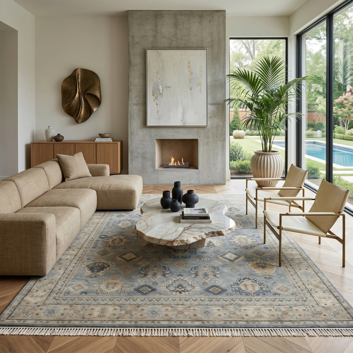 Amer Milano MIL-71  area rug - lifestyle view