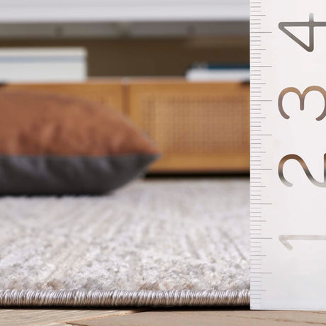 Safavieh Mila Mil222B Beige/Grey Rug.