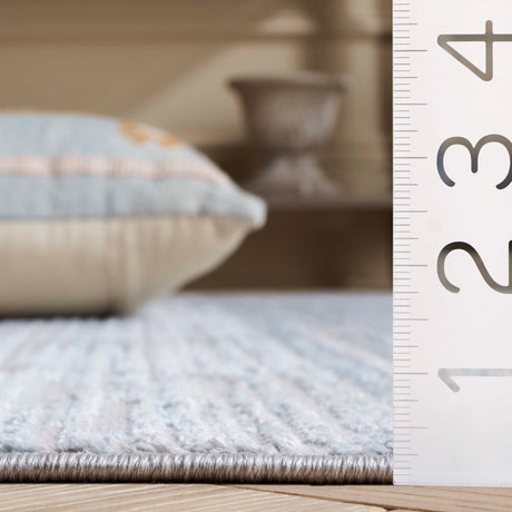 Safavieh Mila Mil224K Light Blue/Grey Rug.
