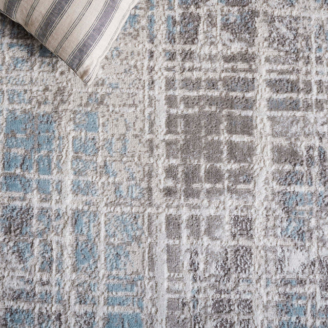 Safavieh Mila Mil230F Grey/Light Blue Rug.