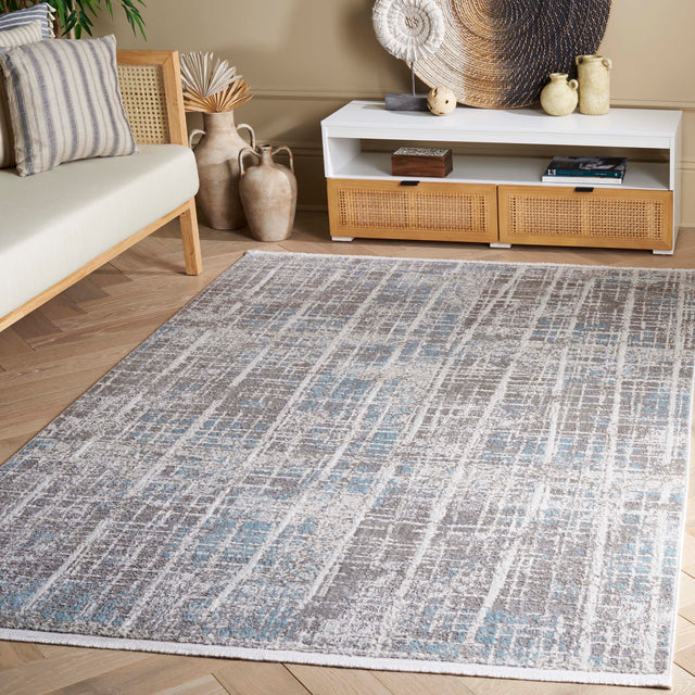 Safavieh Mila Mil230F Grey/Light Blue Rug.