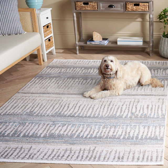 Safavieh Mila Mil234B Beige/Blue Rug.