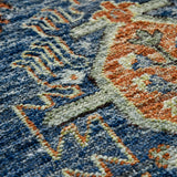 Amer Milano MIL-30 Dark Blue area rug - close-up view