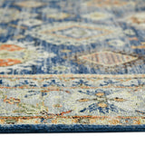 Amer Milano MIL-30 Dark Blue area rug - profile view