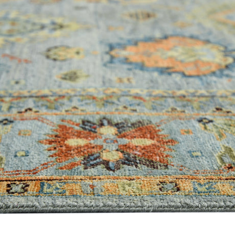 Amer Milano MIL-39 Gray area rug - profile view