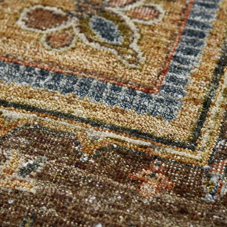 Amer Milano MIL-4 Coral / Coral area rug - close-up view
