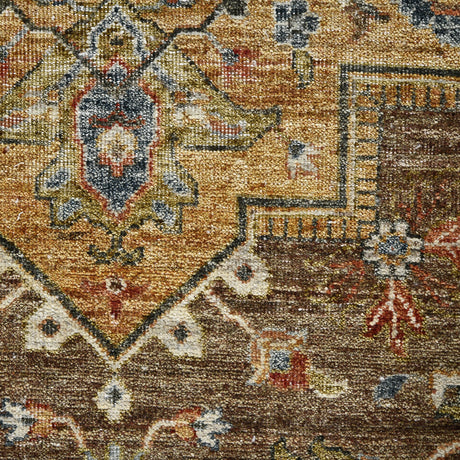 Amer Milano MIL-4 Coral / Coral area rug - color swatch view