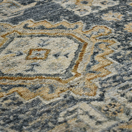 Amer Milano MIL-40 Sea Blue area rug - close-up view