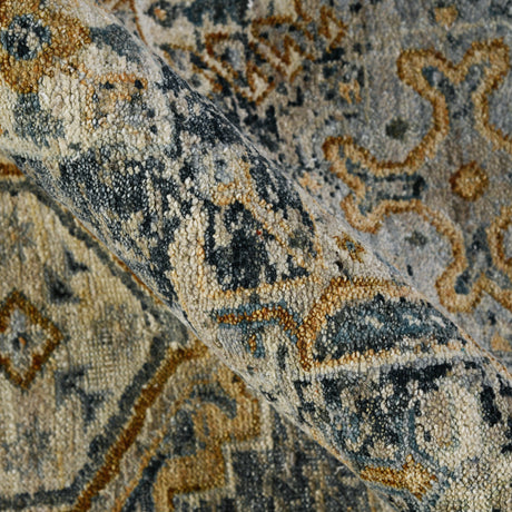 Amer Milano MIL-40 Sea Blue area rug - color swatch view