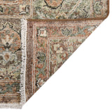 Amer Milano MIL-6 Amber / Sage area rug - back view