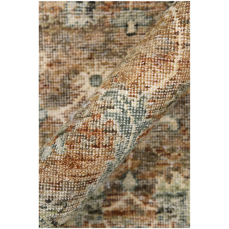 Amer Milano MIL-6 Amber / Sage area rug - color swatch view
