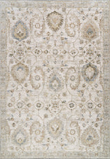 Dynamic Rugs Milano 12500 Power Loomed Transitional Grey/Beige/Dark Grey Rug