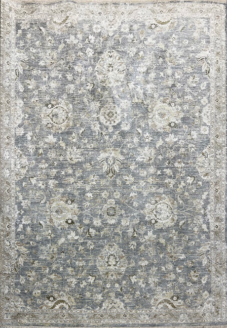 Dynamic Rugs Milano 12502 Power Loomed Transitional Navy/Ivory/Beige Rug