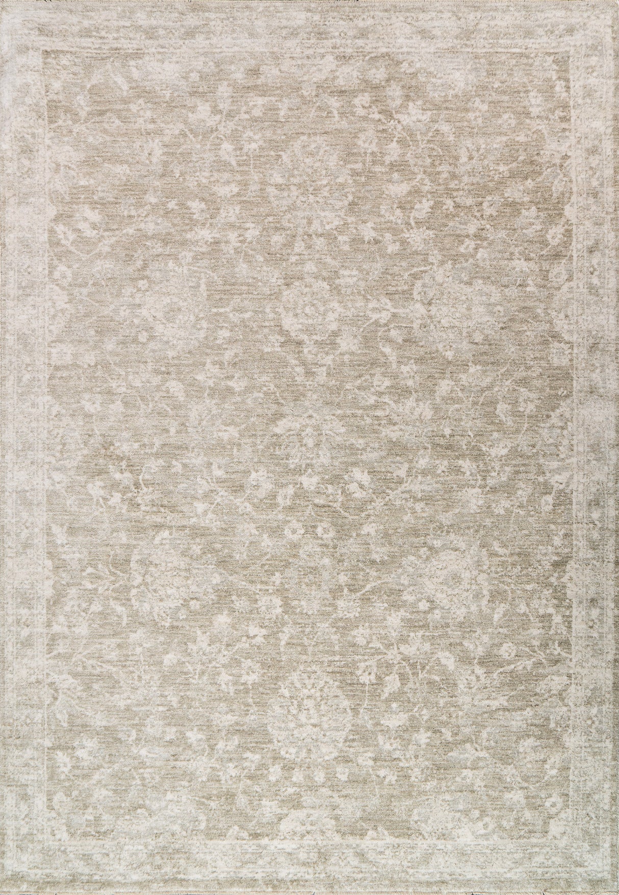 Dynamic Rugs Milano 12502 Power Loomed Transitional Light Grey/Beige/Ivory Rug
