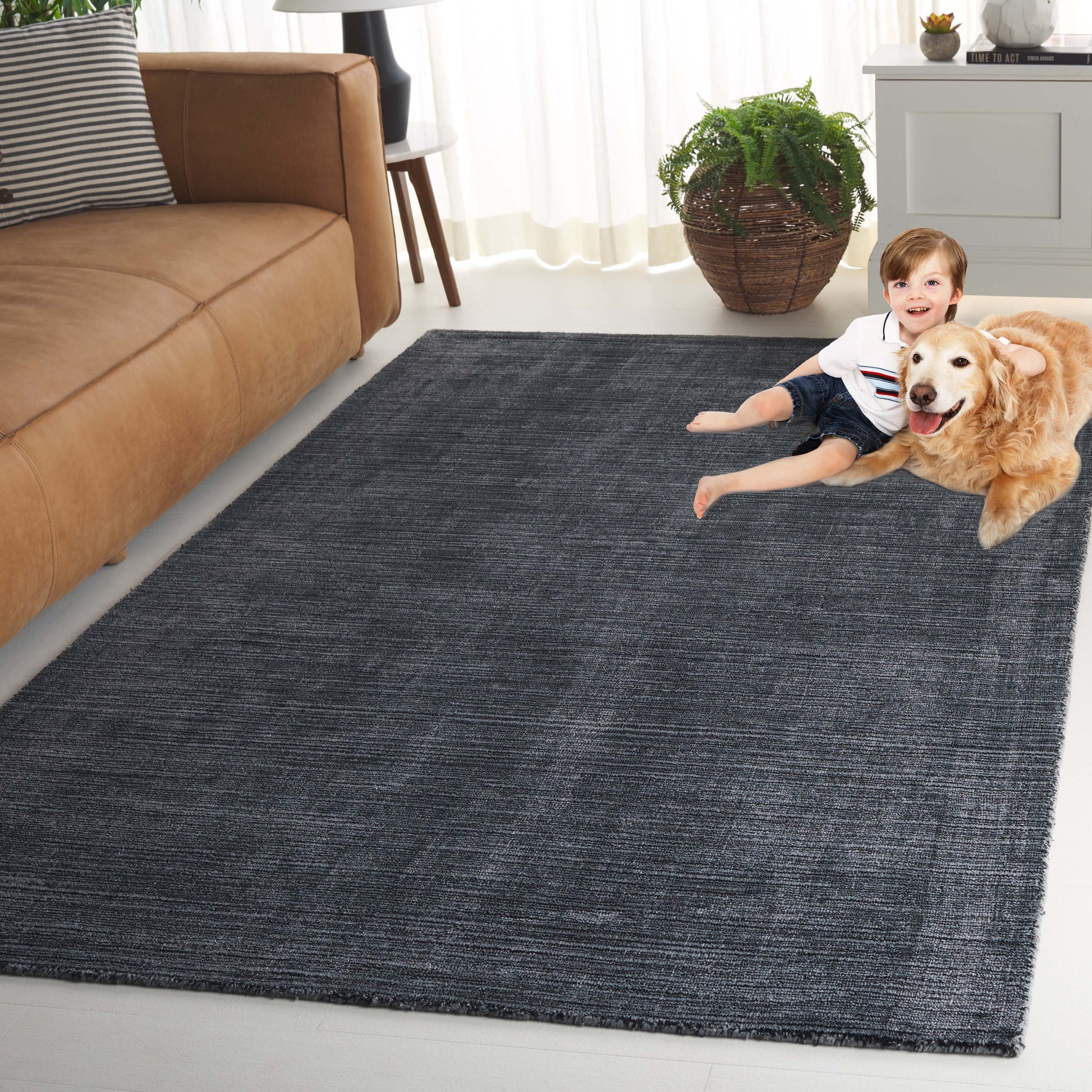 Safavieh Mirage Mir731Z Black Area Rug