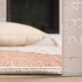 Safavieh Milos Mlo102P Rust/Ivory Rug.