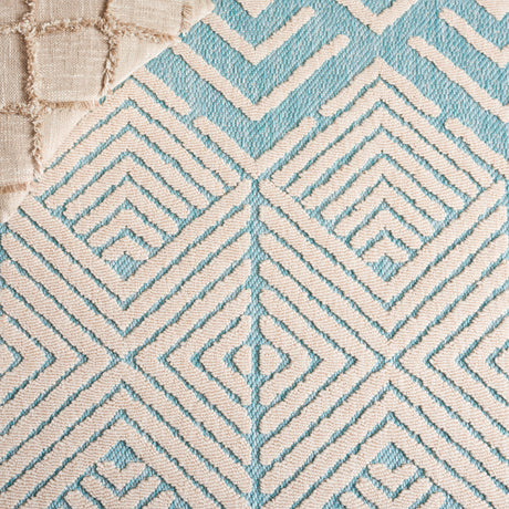 Safavieh Milos Mlo104K Turquoise/Ivory Rug.