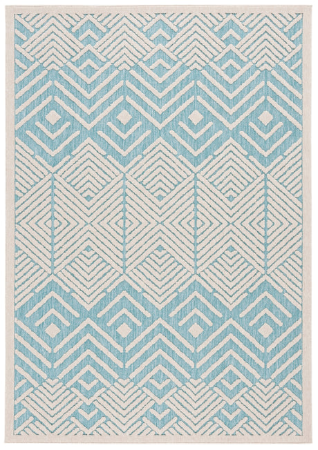 Safavieh Milos Mlo104K Turquoise/Ivory Rug.