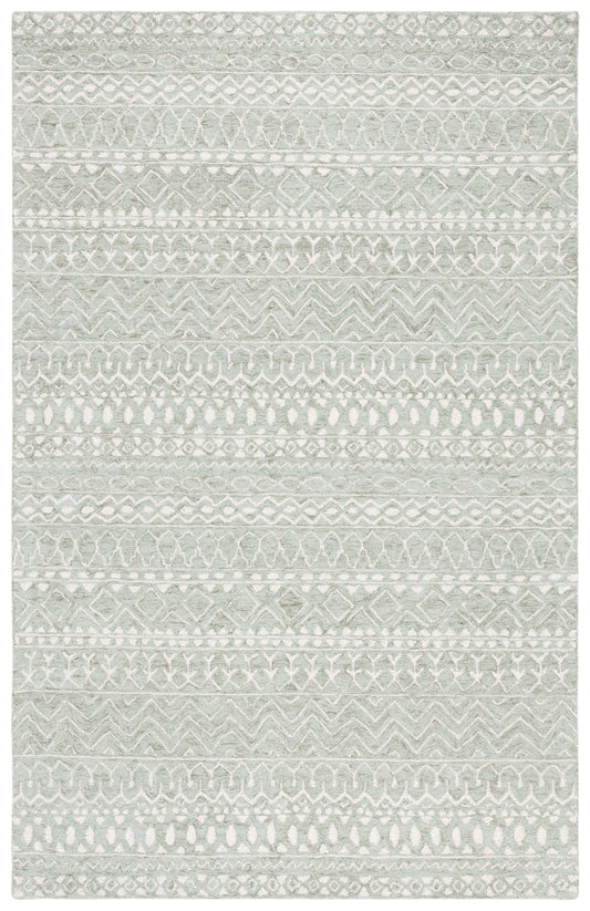 Safavieh Micro-Loop Mlp502W Sage/Ivory Area Rug