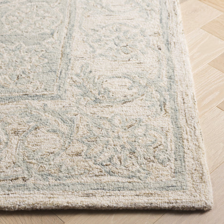 Safavieh Micro-Loop Mlp925L Light Blue/Beige Rug.