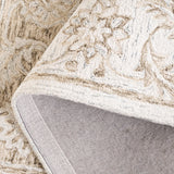 Safavieh Micro-Loop Mlp925T Brown/Light Blue Rug.