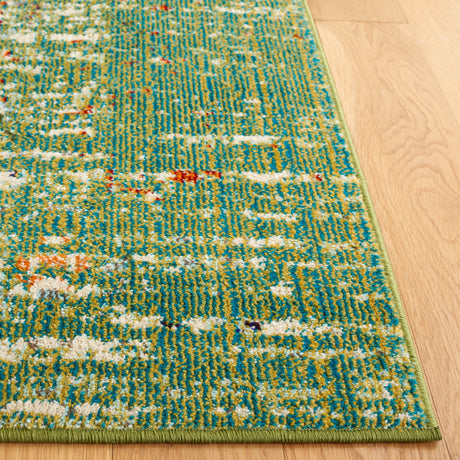 Safavieh Monaco Mnc208W Sage/Rust Rug.